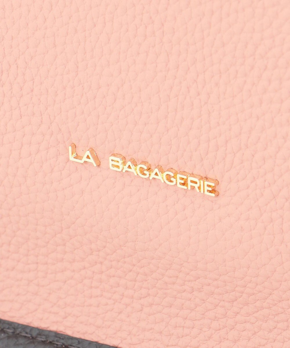LA BAGAGERIE スクエアレザー2WAYショルダーバッグ 
