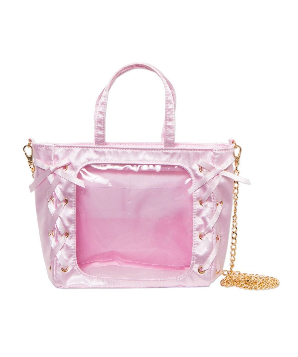 WEGO 【痛バ＆推し活グッズ】レースアップミニぬいショルダー 