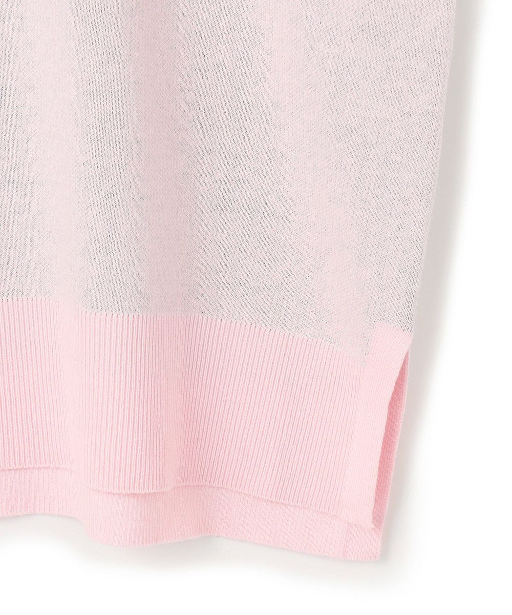 UNFILO スポンジニット ロゴジャガード 