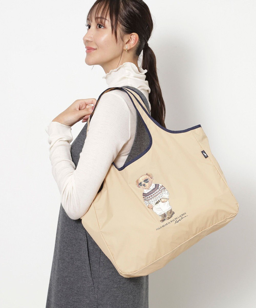MOONBAT POLO RALPH LAUREN(ポロ ラルフローレン) ポケッタブルレインバッグ SEASON BEAR ポロベア 