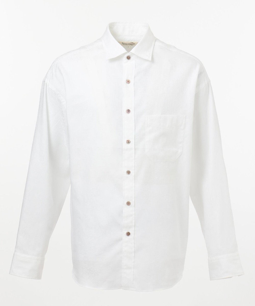 JOSEPH ABBOUD MOUNTAIN 【SPACE】OGジャガード シャツ 