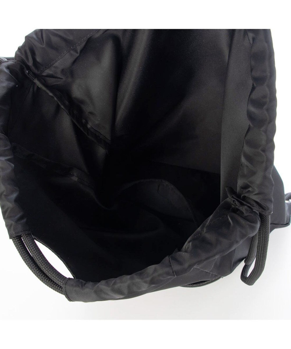 UNBILLION ペルケ perche / ナイロン×牛革ドローコード2wayナップサック 