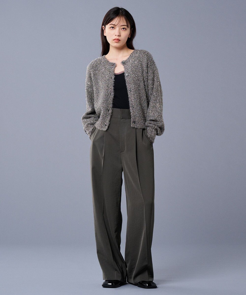 uncrave マット サテン ワイドパンツ（uncrave STANDARD） 