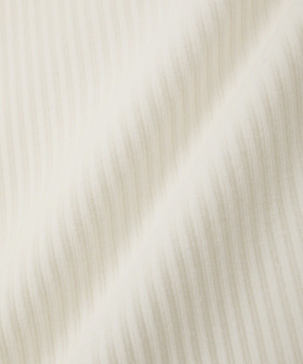 earth music&ecology 【吸湿発熱】あったかフェミニンインナー（袖レース） 