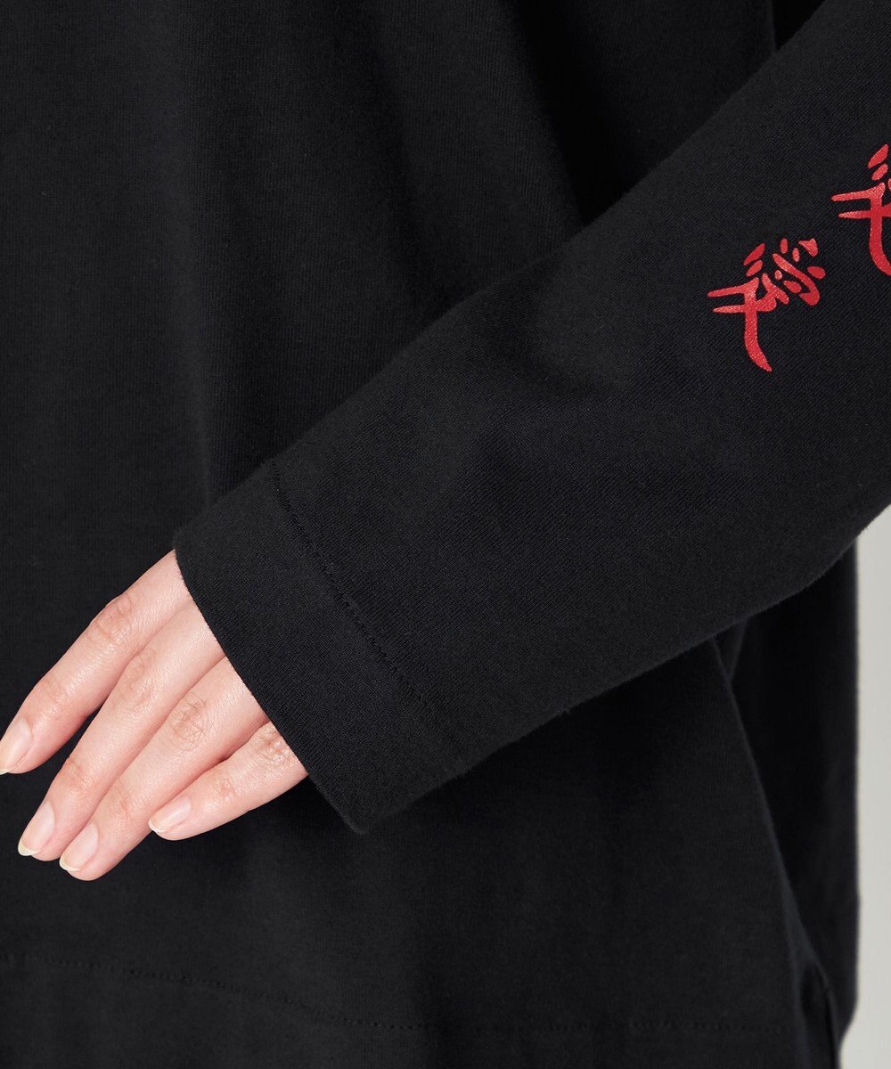 NAVE タブチ×NAVE プリント長袖Tシャツ 