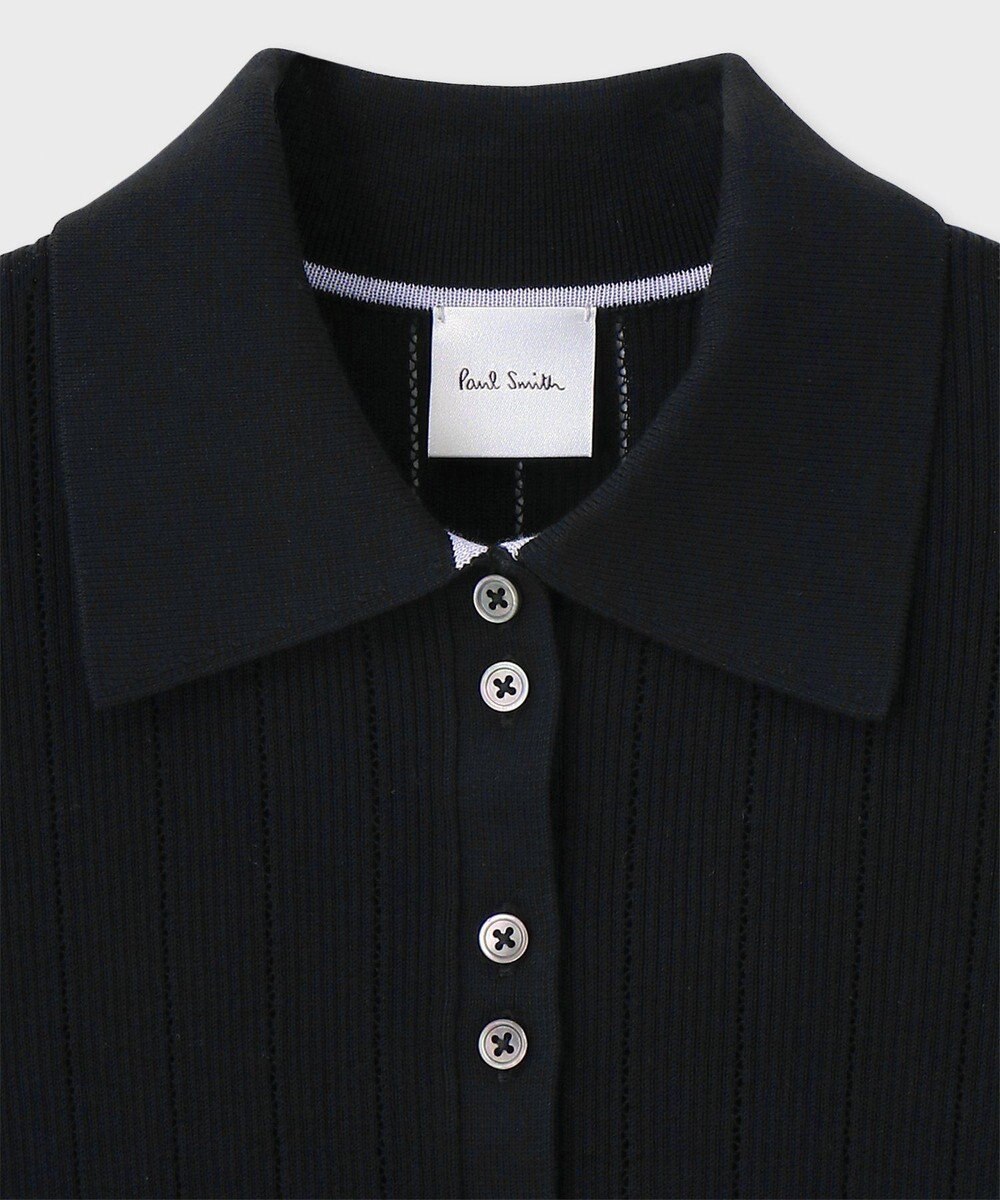 Paul Smith 【洗える】リブアイレット カーディガン 