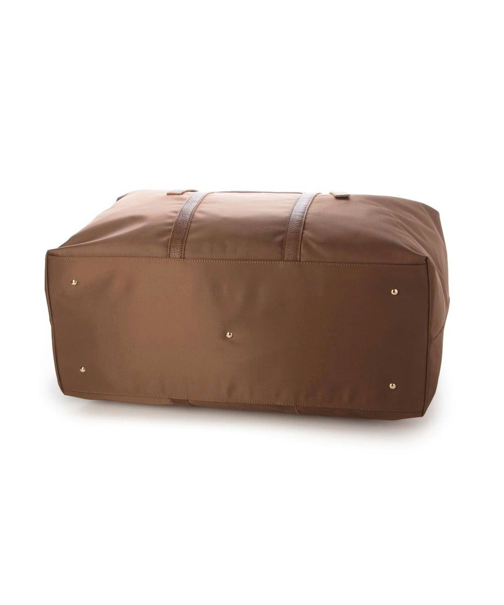 UNBILLION ペルケ perche / ナイロン×牛革かぶせジェムストーン2wayボストンバッグ 