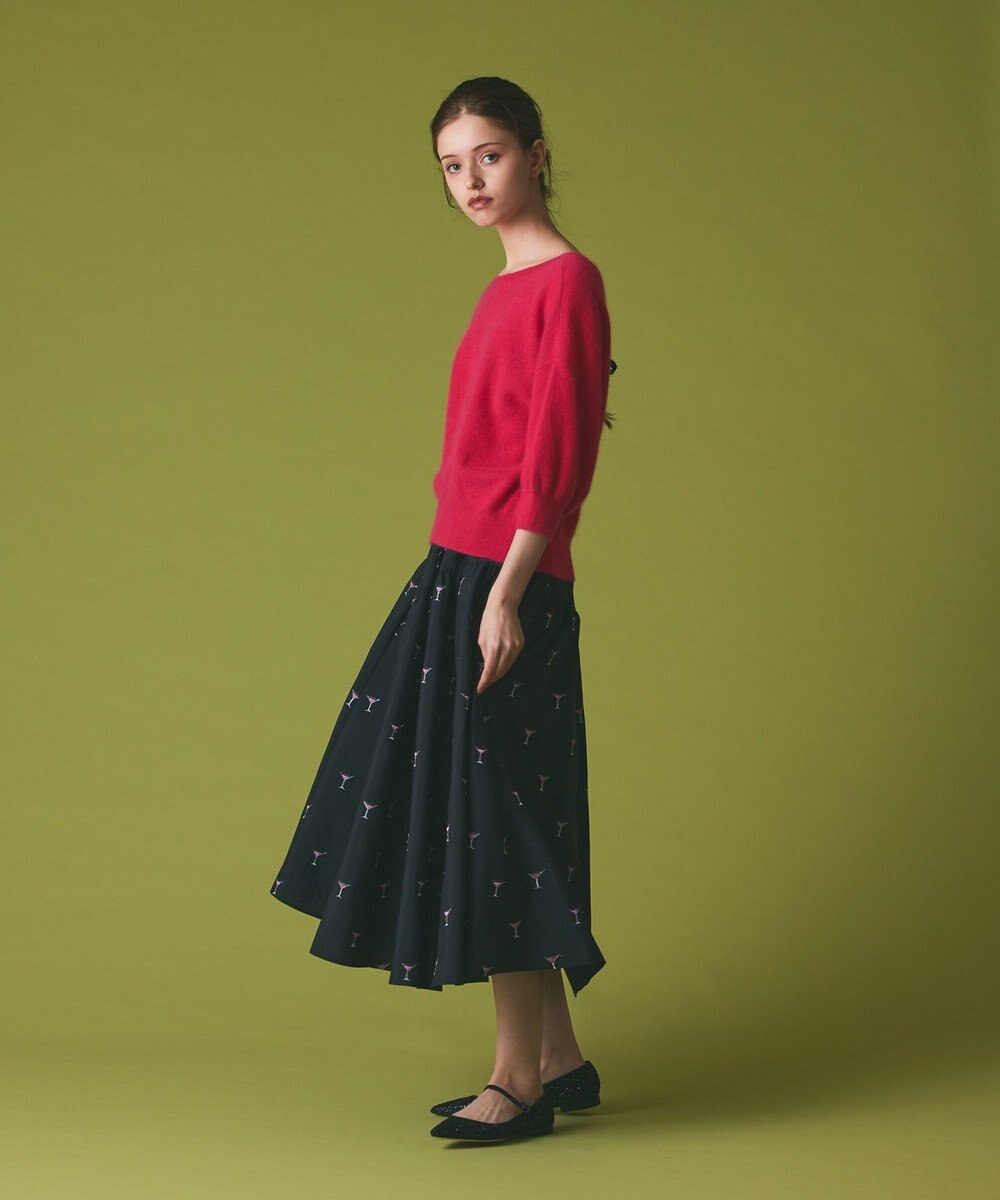 GRACE CONTINENTAL カシミヤファートップ 