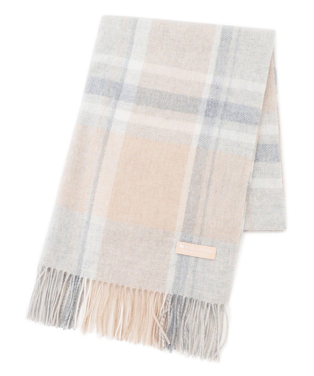 23区 【VERY掲載】カシミヤ チェック ストール 