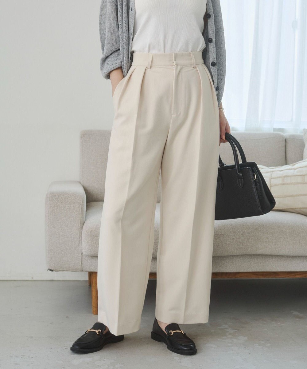 WEGO 【ANGIE VINTAGE/SMLサイズ展開】２タックワイドスラックス 