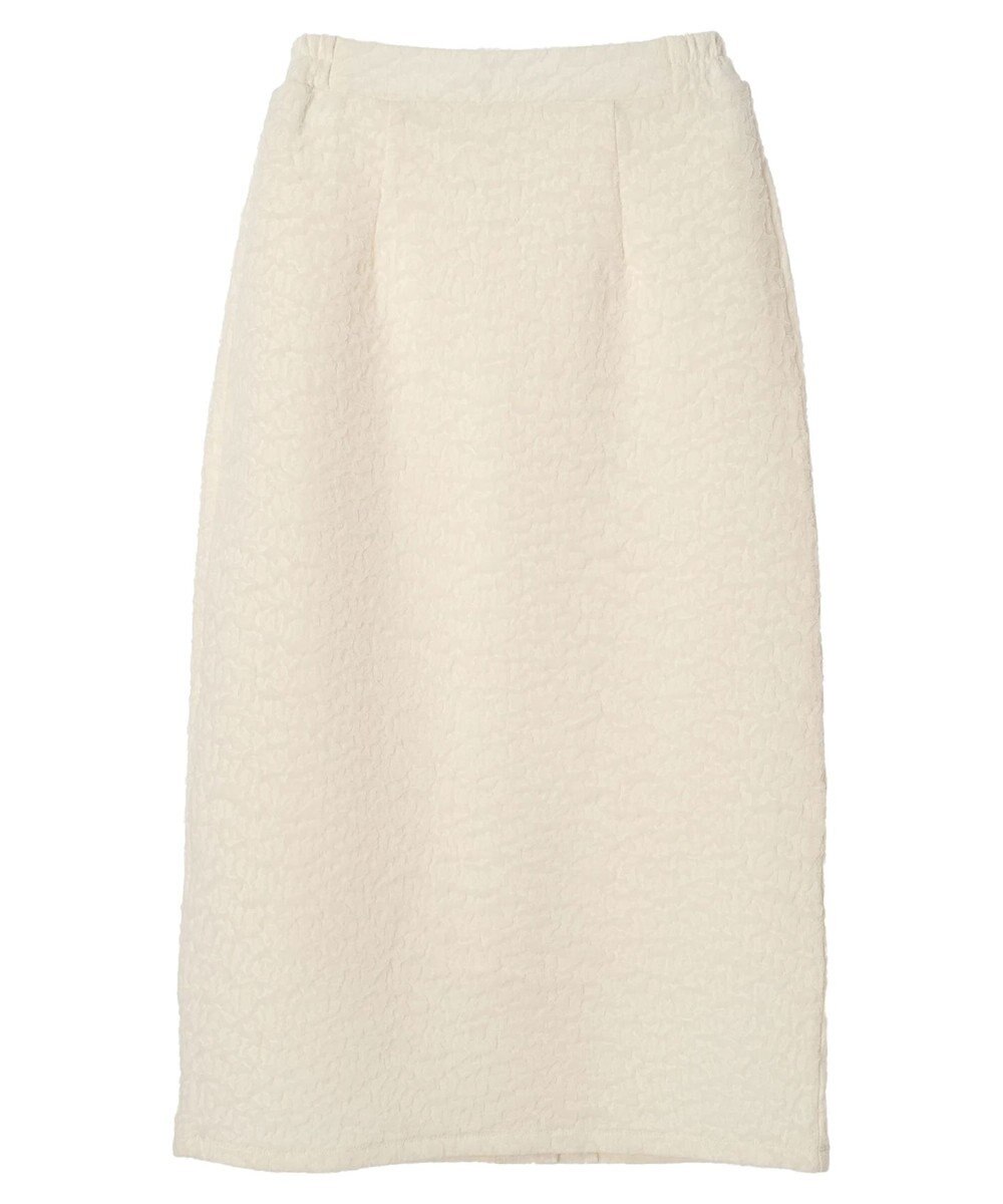 earth music&ecology ふくれジャガードナロースカート 