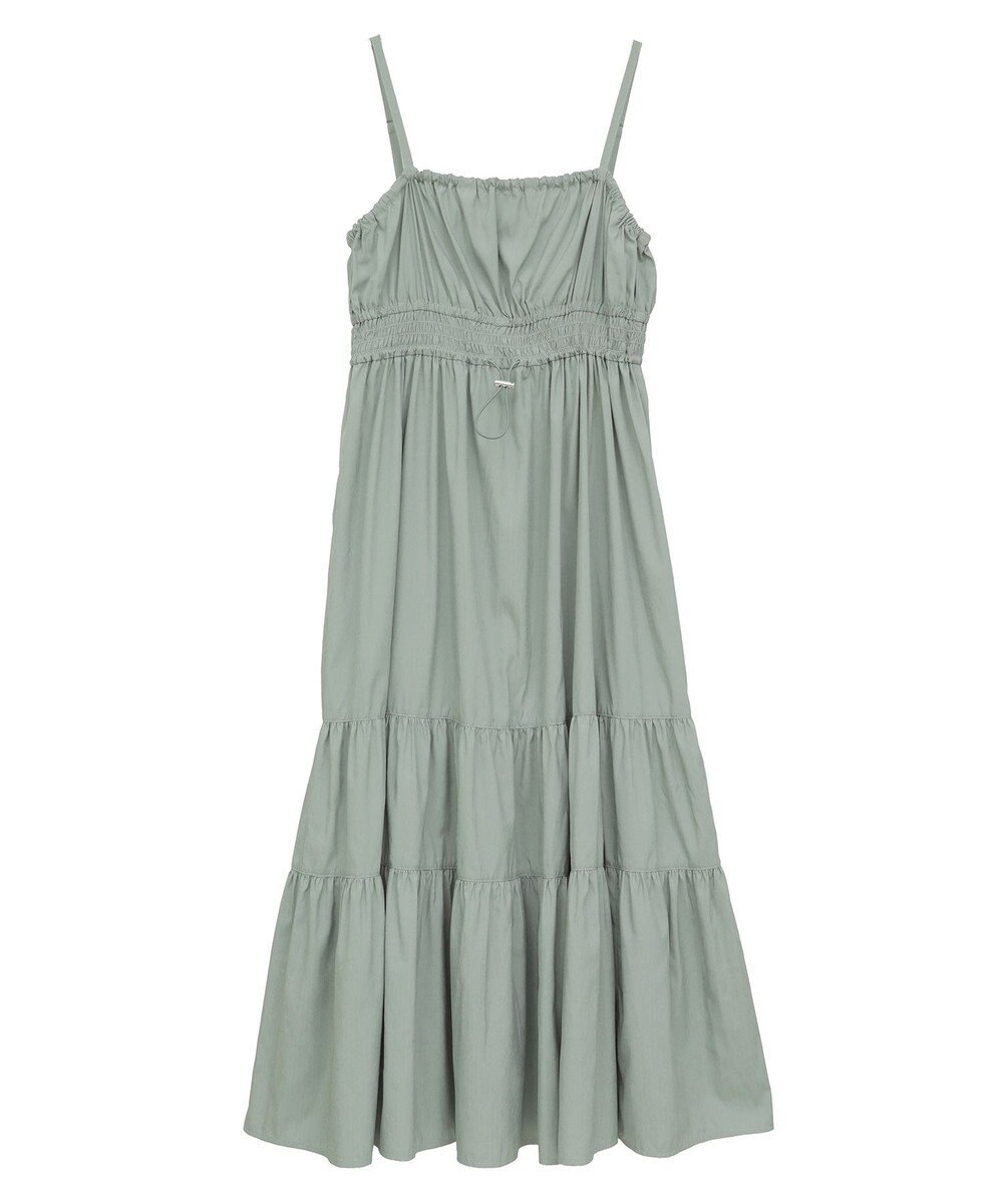 earth music&ecology ドロストシャーリングキャミワンピース 