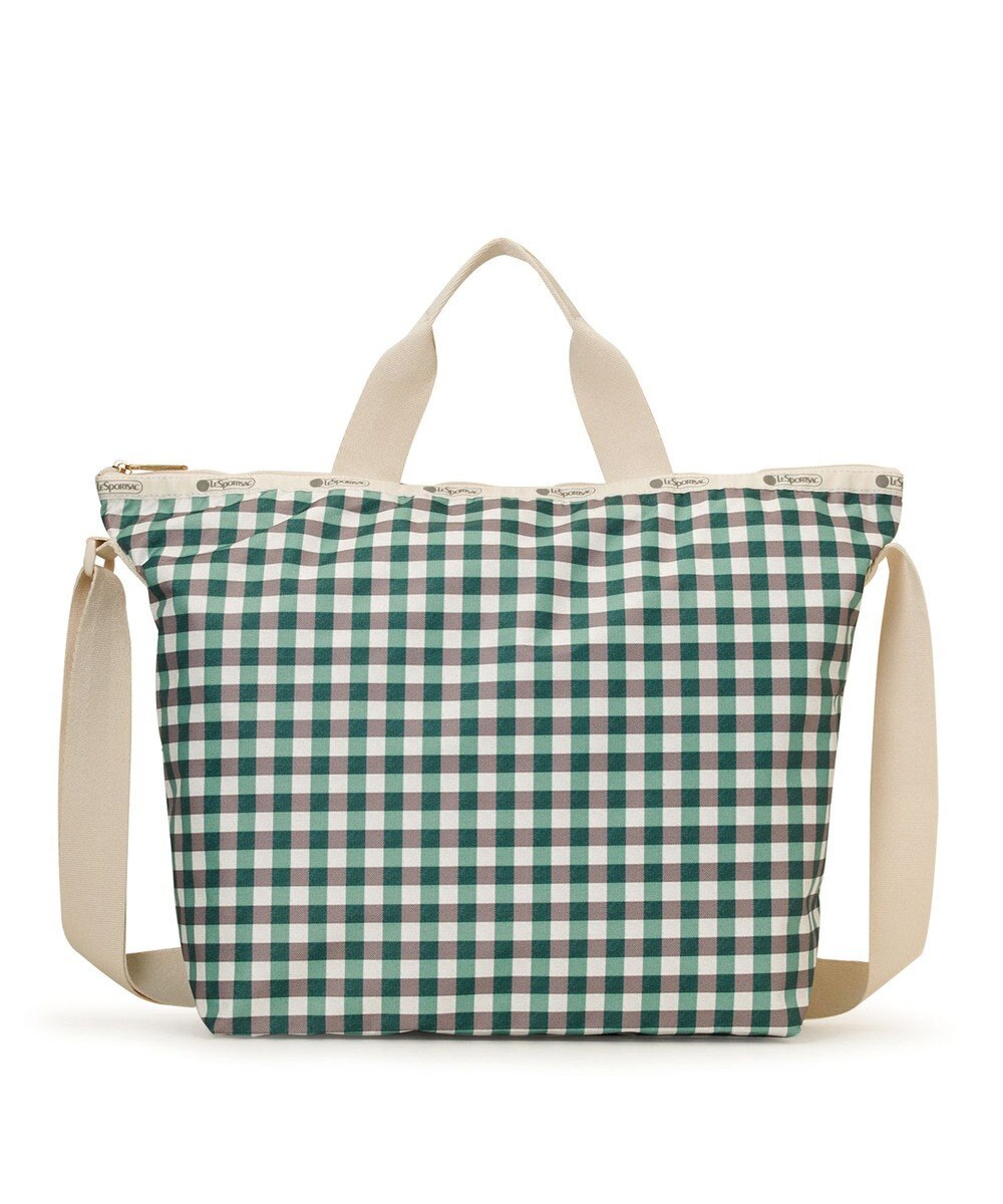 LeSportsac DELUXE EASY CARRY TOTE/フォレストギンガム 