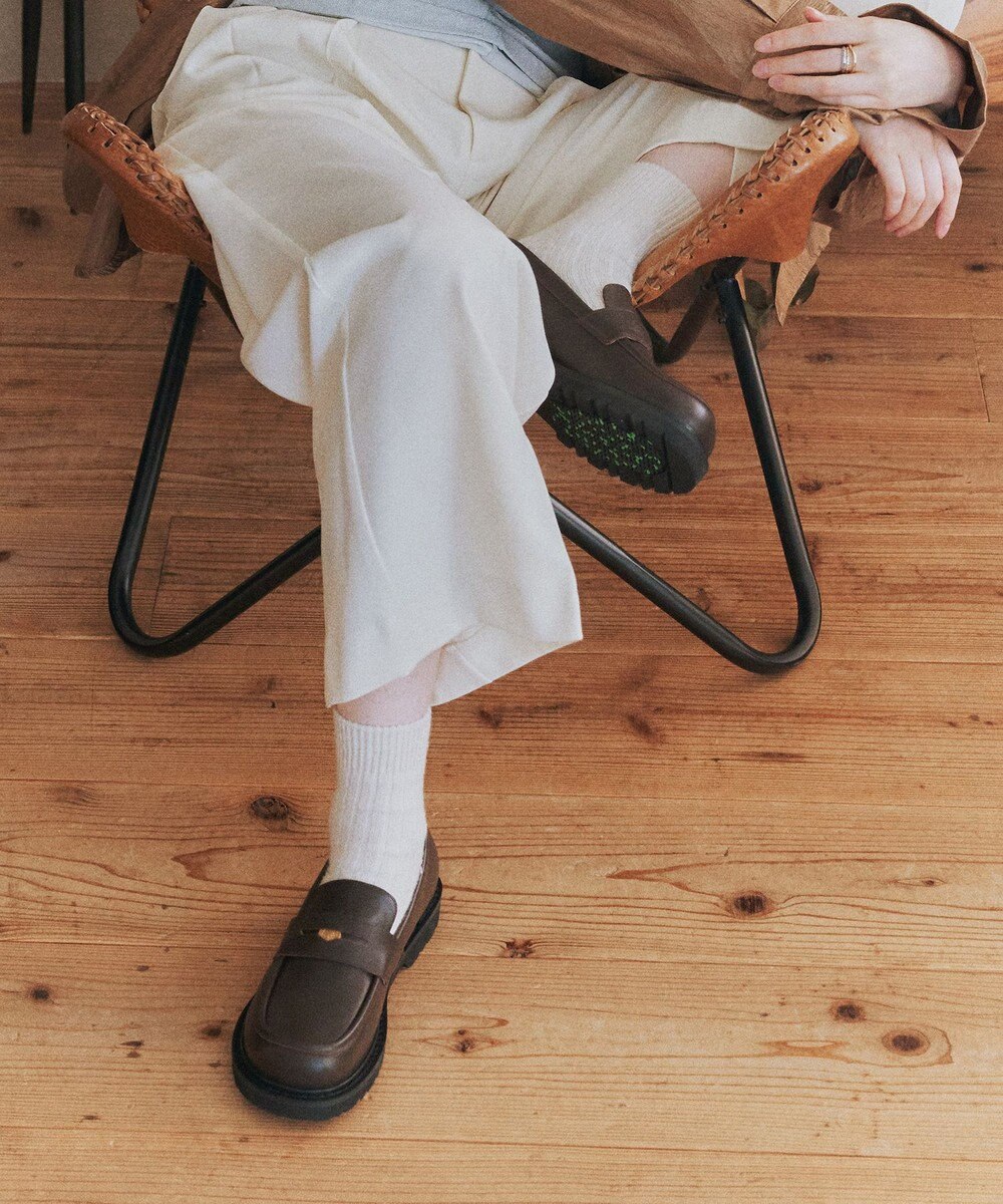 Bridget Birkin 【PARADIS COULEUR】オブリークトウペニーローファー 