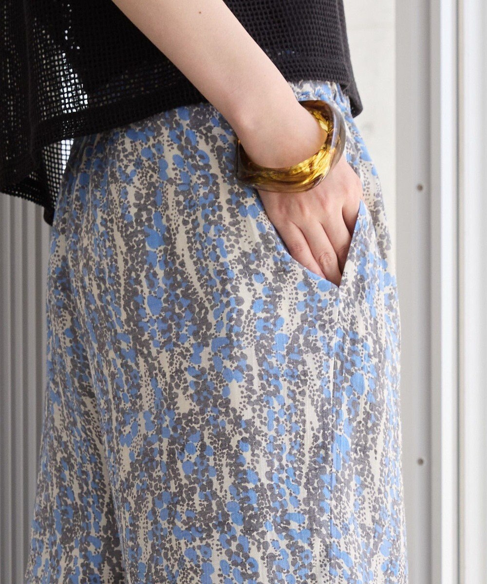 AMERICAN HOLIC ボーホー柄プリントワイドパンツ 