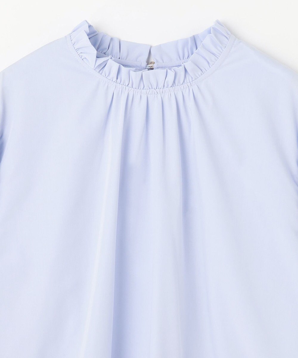 ANY 【手洗い可能/抗菌防臭/UVカット/速乾】フリルモックブラウス 