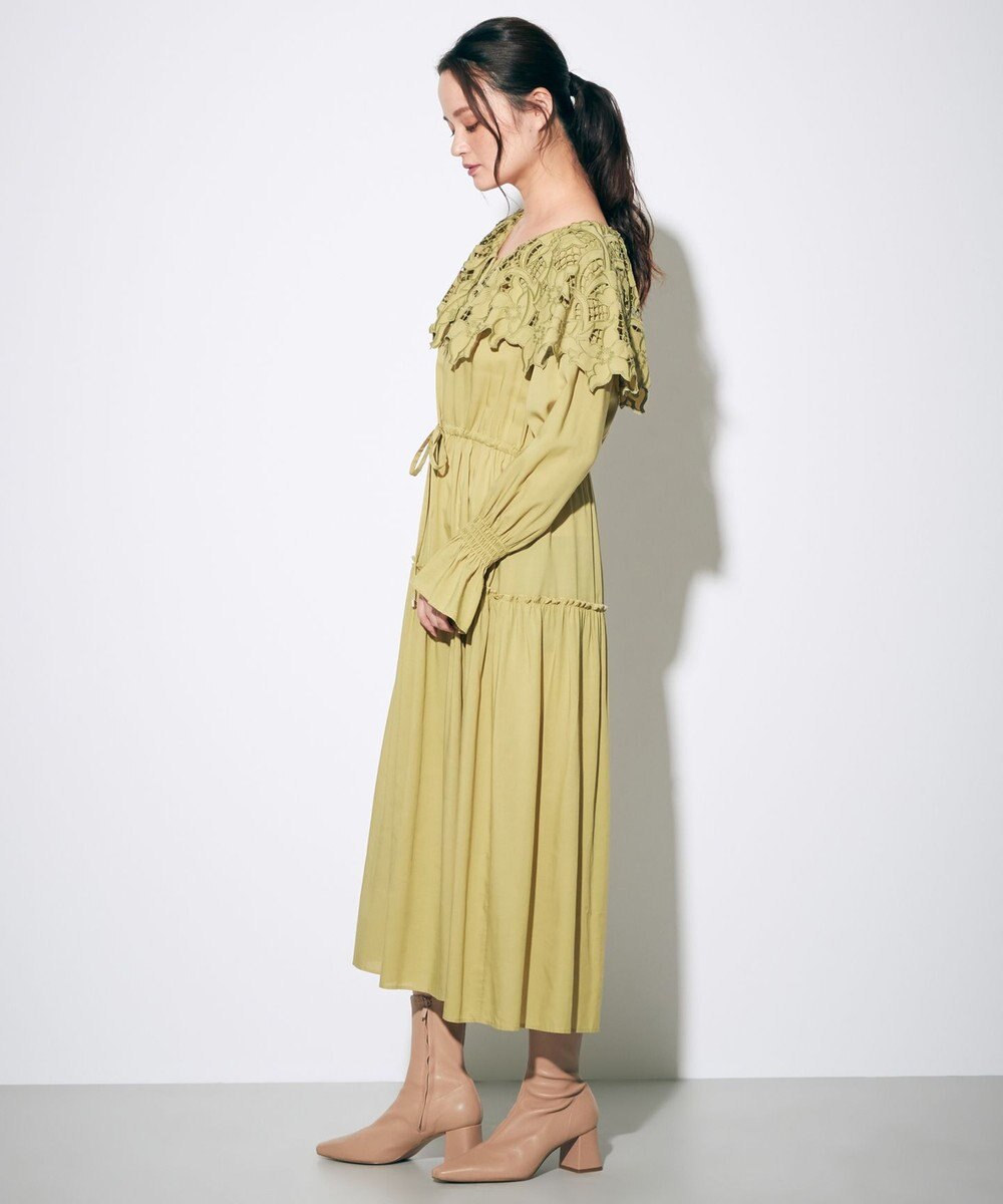 カットワークティアードワンピース / GRACE CONTINENTAL カットワークティアードワンピース / GRACE CONTINENTAL