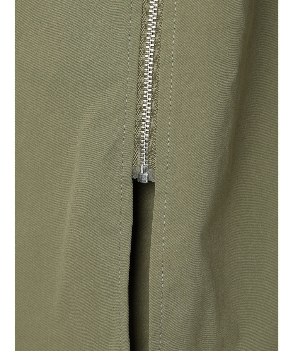 Green Parks フロントＺＩＰセミフレアスカート 