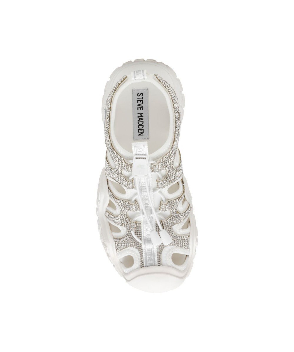 STEVE MADDEN MIDNITE ラインストーンスポーツサンダル 