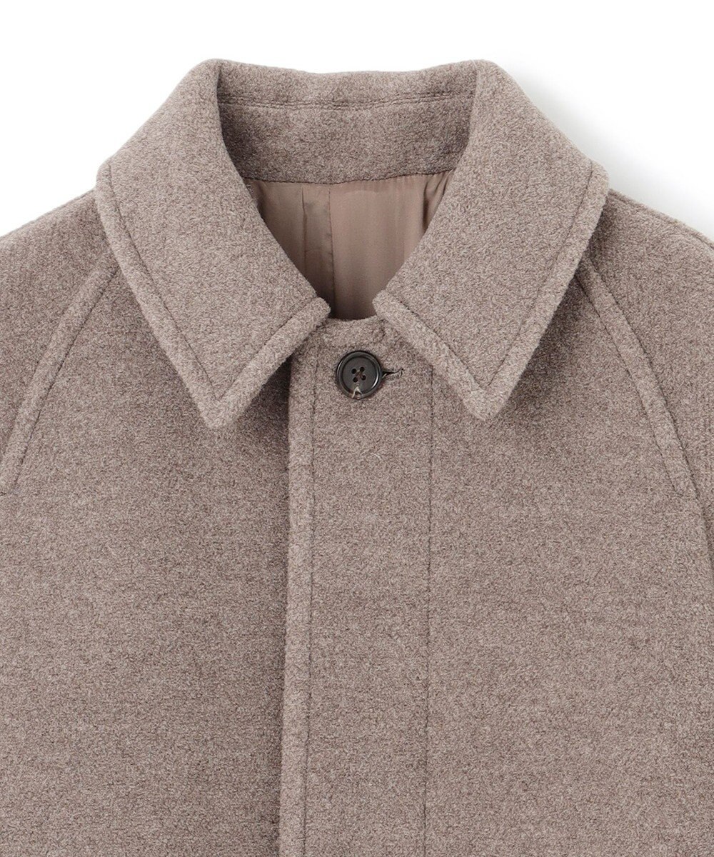 JOSEPH HOMME 【LEON 掲載】【HIGH GRADE LINE】ウールトリプルパイル　ステンカラーコート 