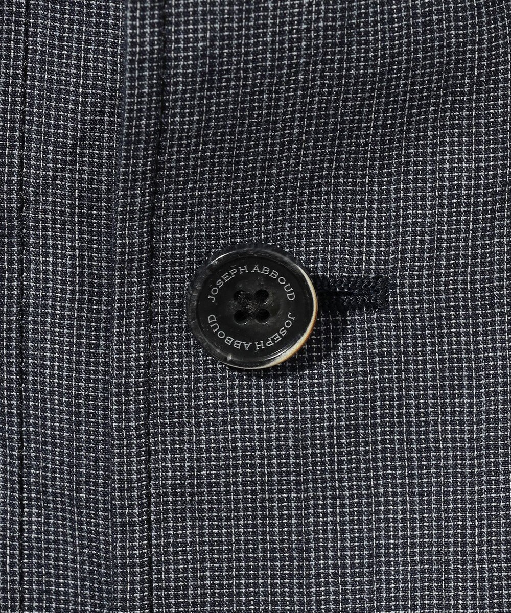 JOSEPH ABBOUD 夏ブルゾン【JAPANファブリック/清涼/軽量】ダブルワッシャーストレッチ ブルゾン 