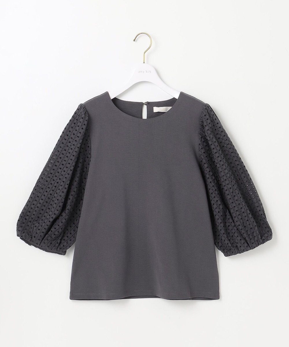 ANY SIS S レースコンビ カットソー 