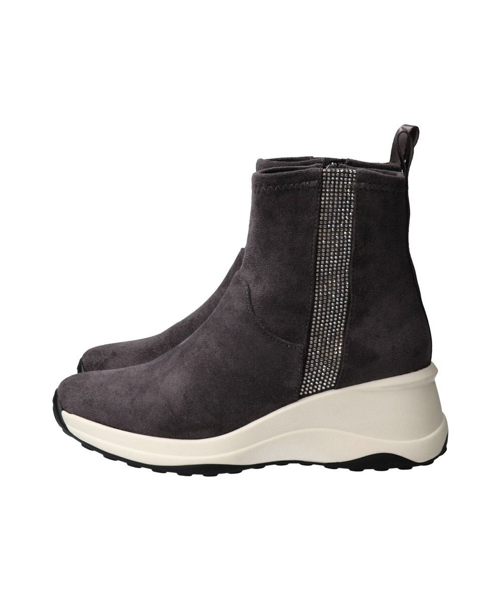 Bridget Birkin 【Bridget Birkin】ラインストーンハイカットスニーカーブーツ 