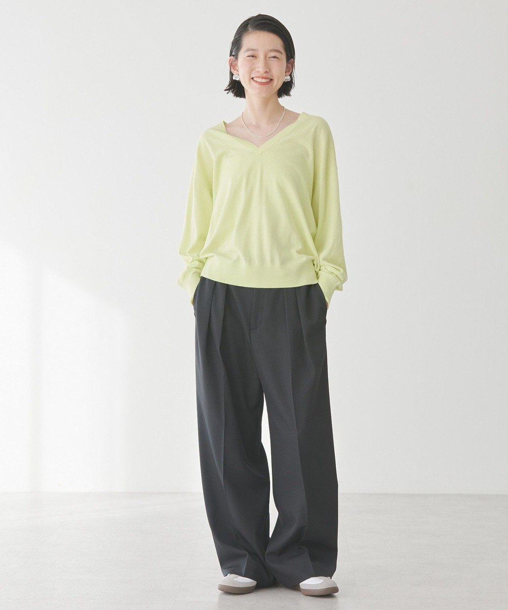 AMERICAN HOLIC タックワイドパンツ 