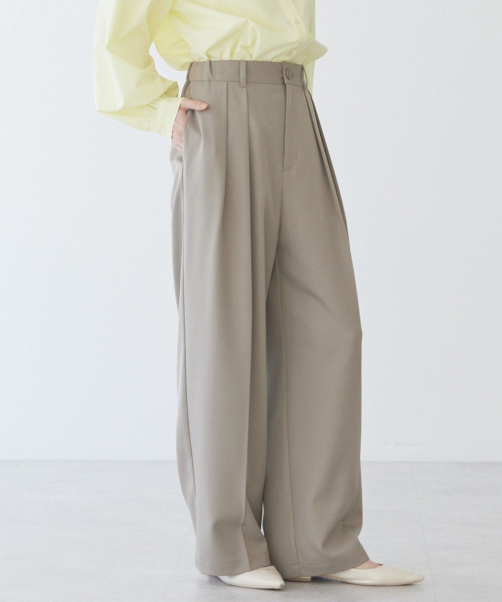 AMERICAN HOLIC タックワイドパンツ 