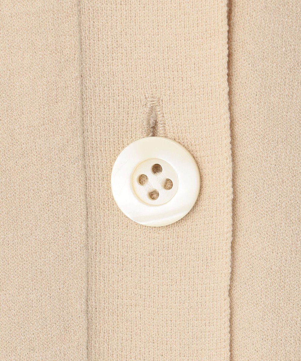 23区 【洗える】テンセルストレッチ Vネック ショート カーディガン 