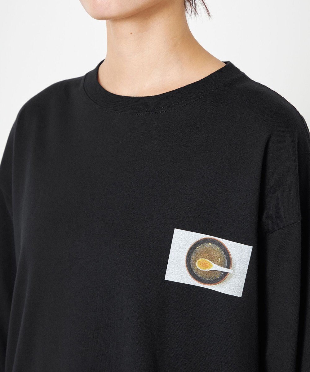 NAVE タブチ×NAVE プリント長袖Tシャツ 