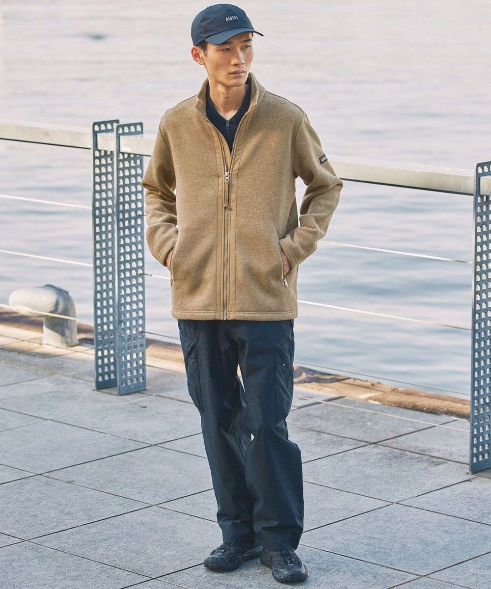 AIGLE ポーラテック フルジップフリースブルゾンジャケット 