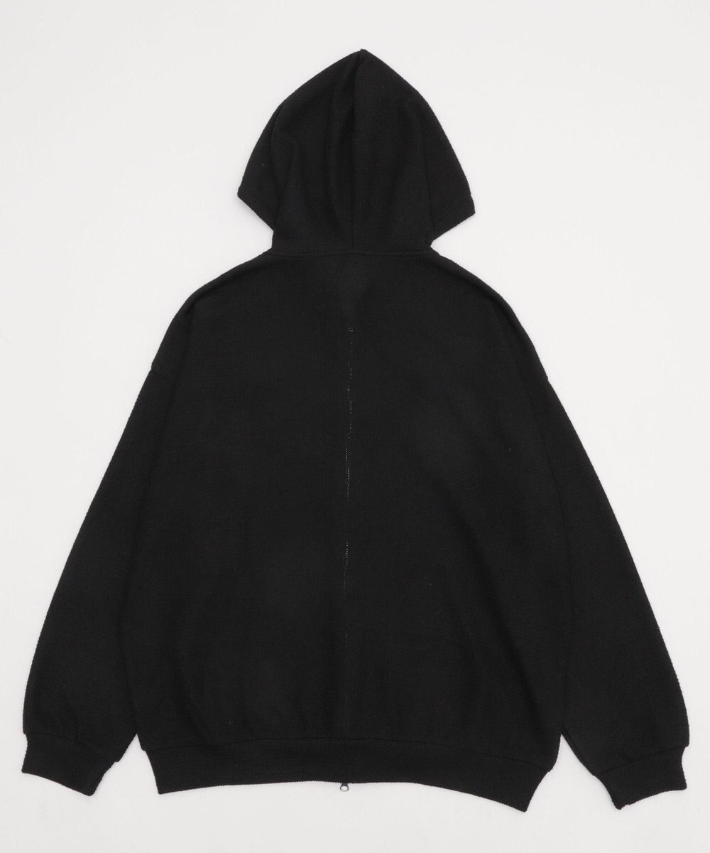 WEGO 【ユニセックス着用ITEM/MLサイズ展開】メッシュロゴジップパーカー 