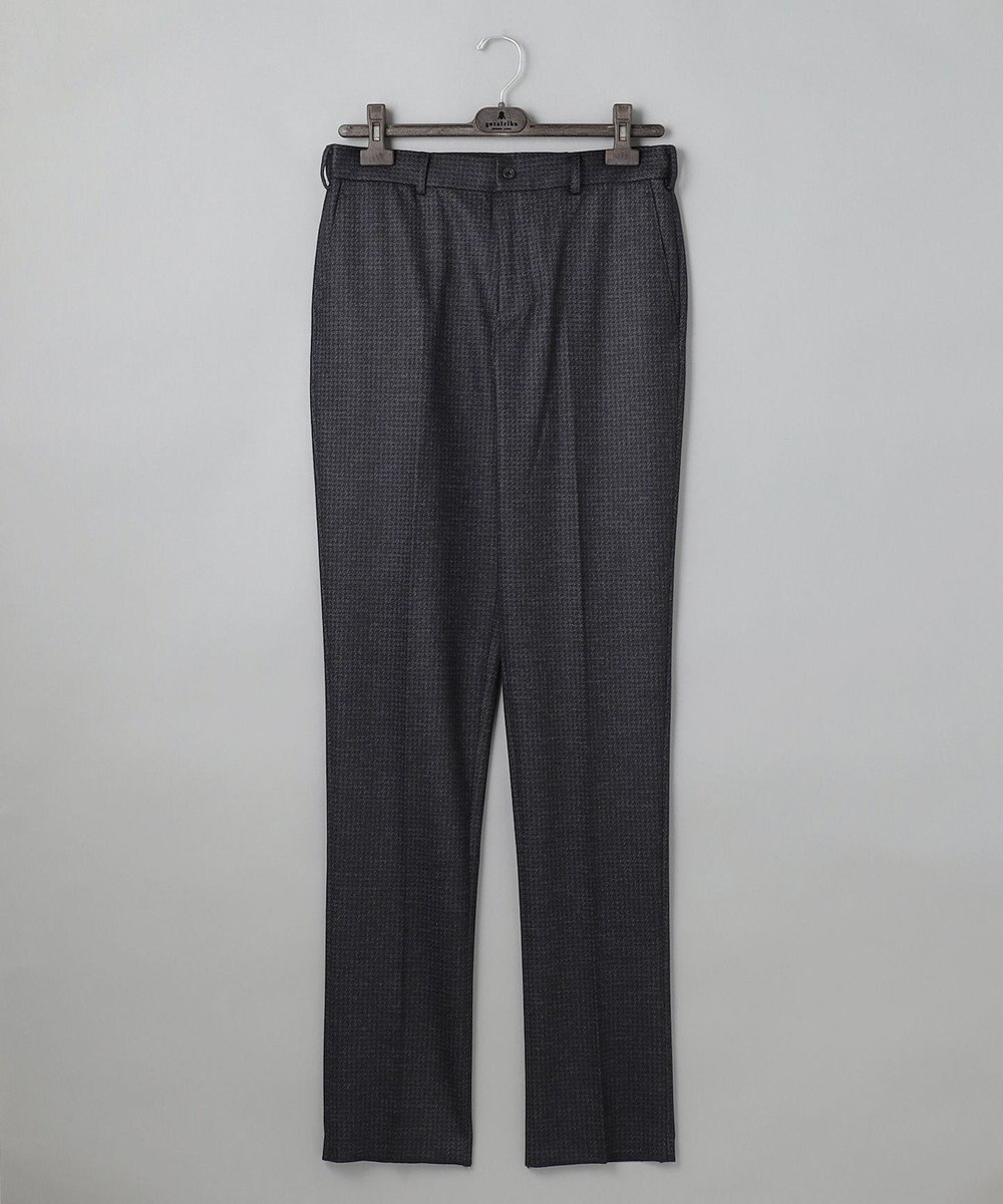 GOTAIRIKU セットアップ対応【2WAYストレッチ/シワになりにくい】T/W ジャージーパンツ_千鳥柄 