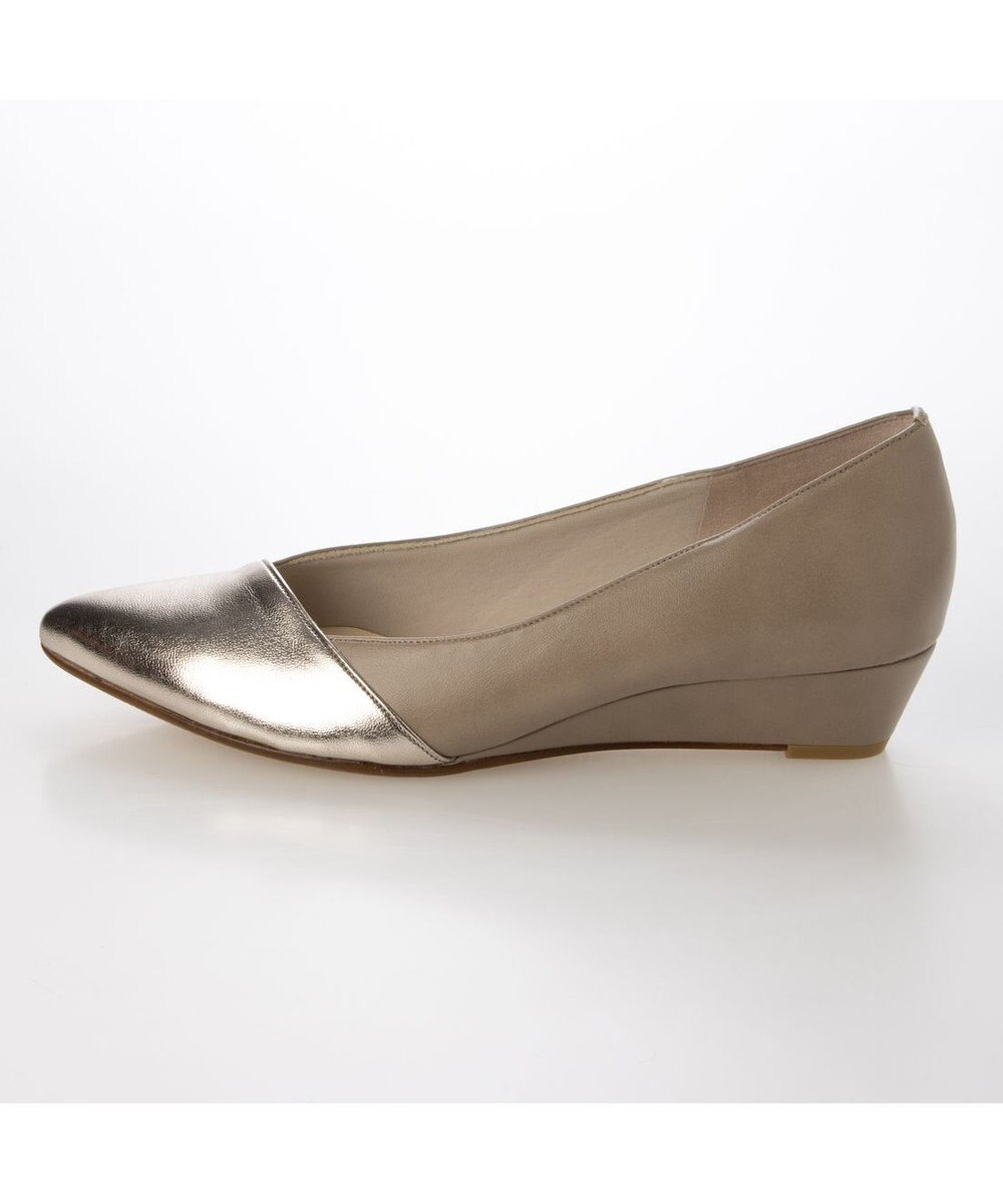 MODE ET JACOMO <MODE ET JACOMO>ポインテッドウェッジソールパンプス 