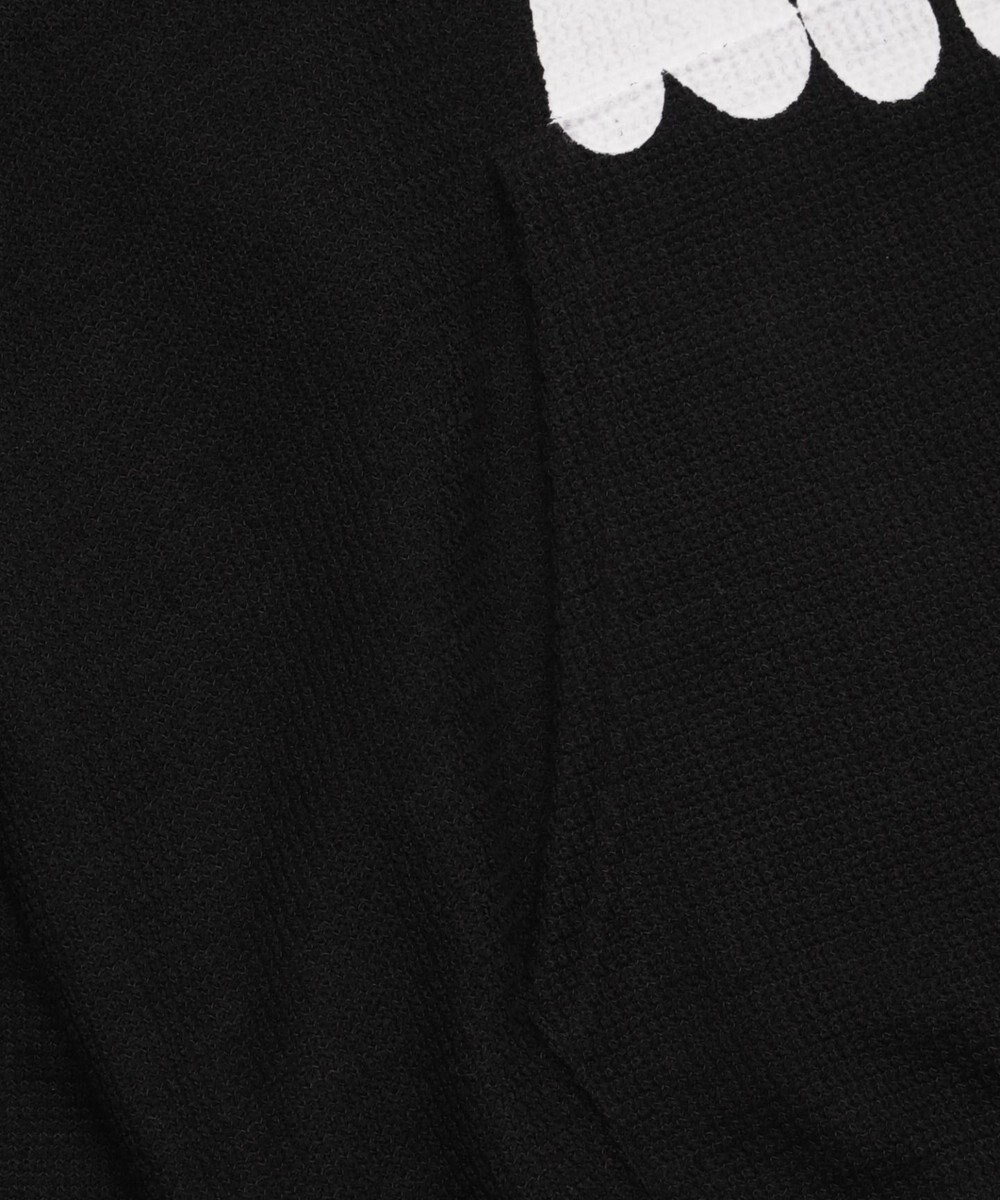 WEGO 【ユニセックス着用ITEM/MLサイズ展開】メッシュロゴジップパーカー 