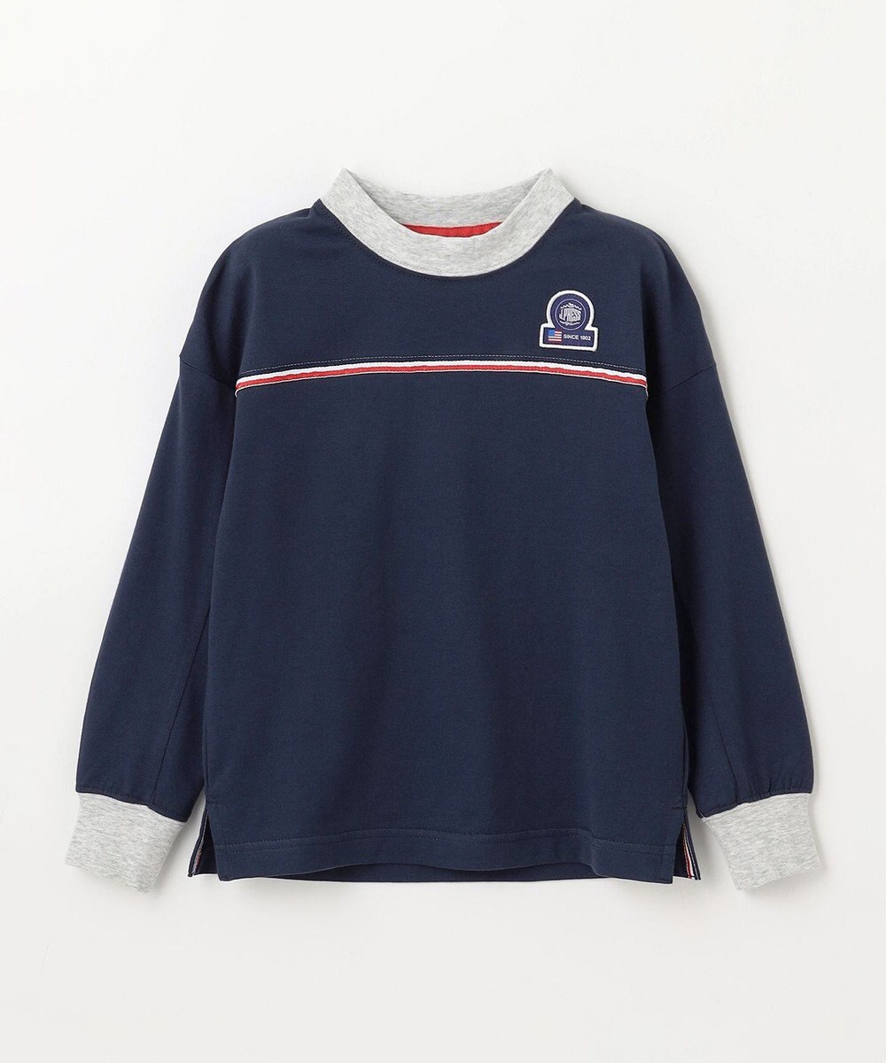 J.PRESS KIDS 【100-130cm】トリコロールライン カットソー 
