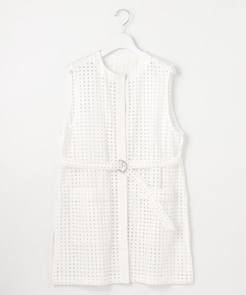 23区 【Indian Factory】アイレットレース ジレ 