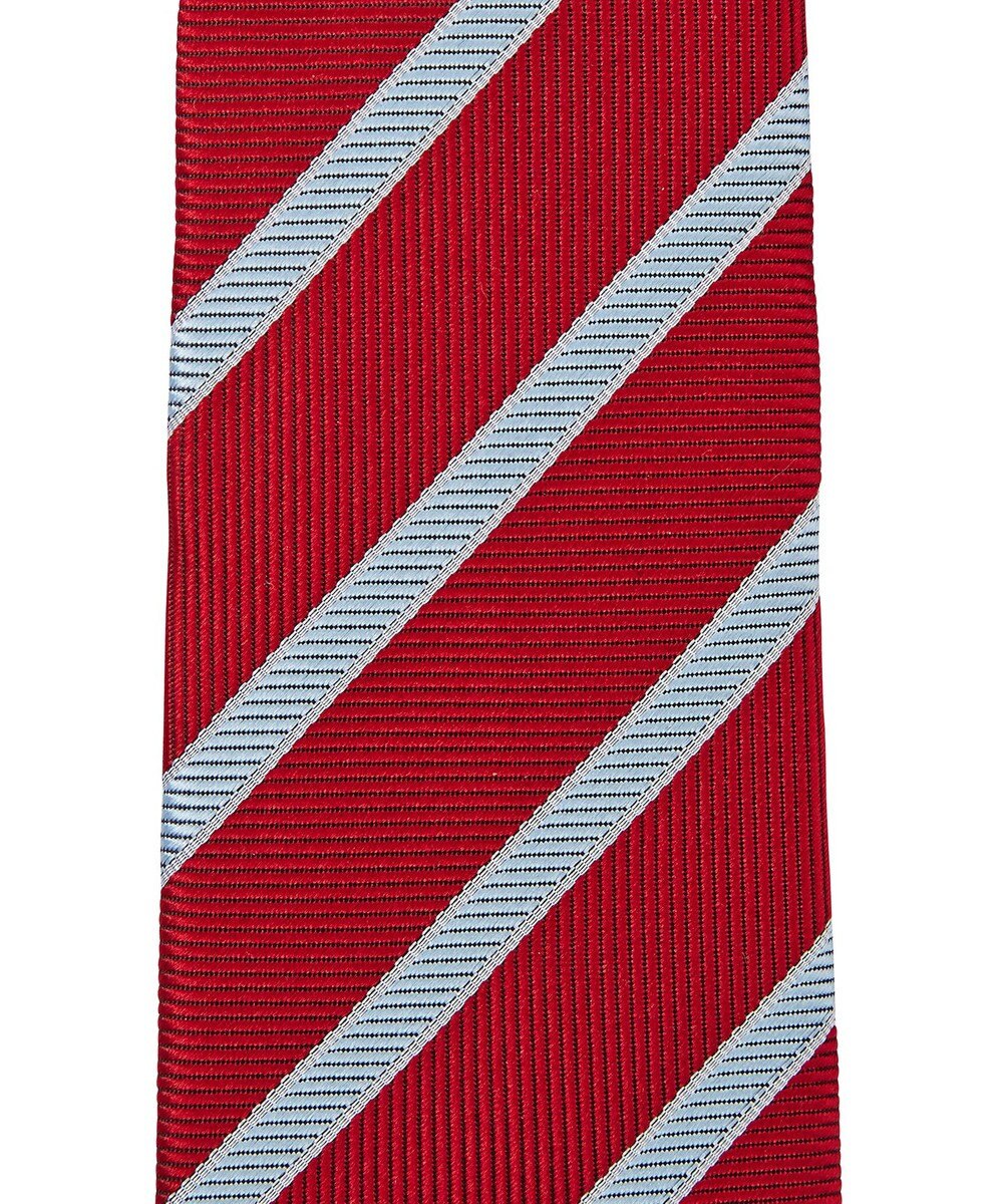 MIKI HOUSE HOT BISCUITS 【ミキハウス】 ストライプ柄ネクタイ(ポケットチーフ付) 