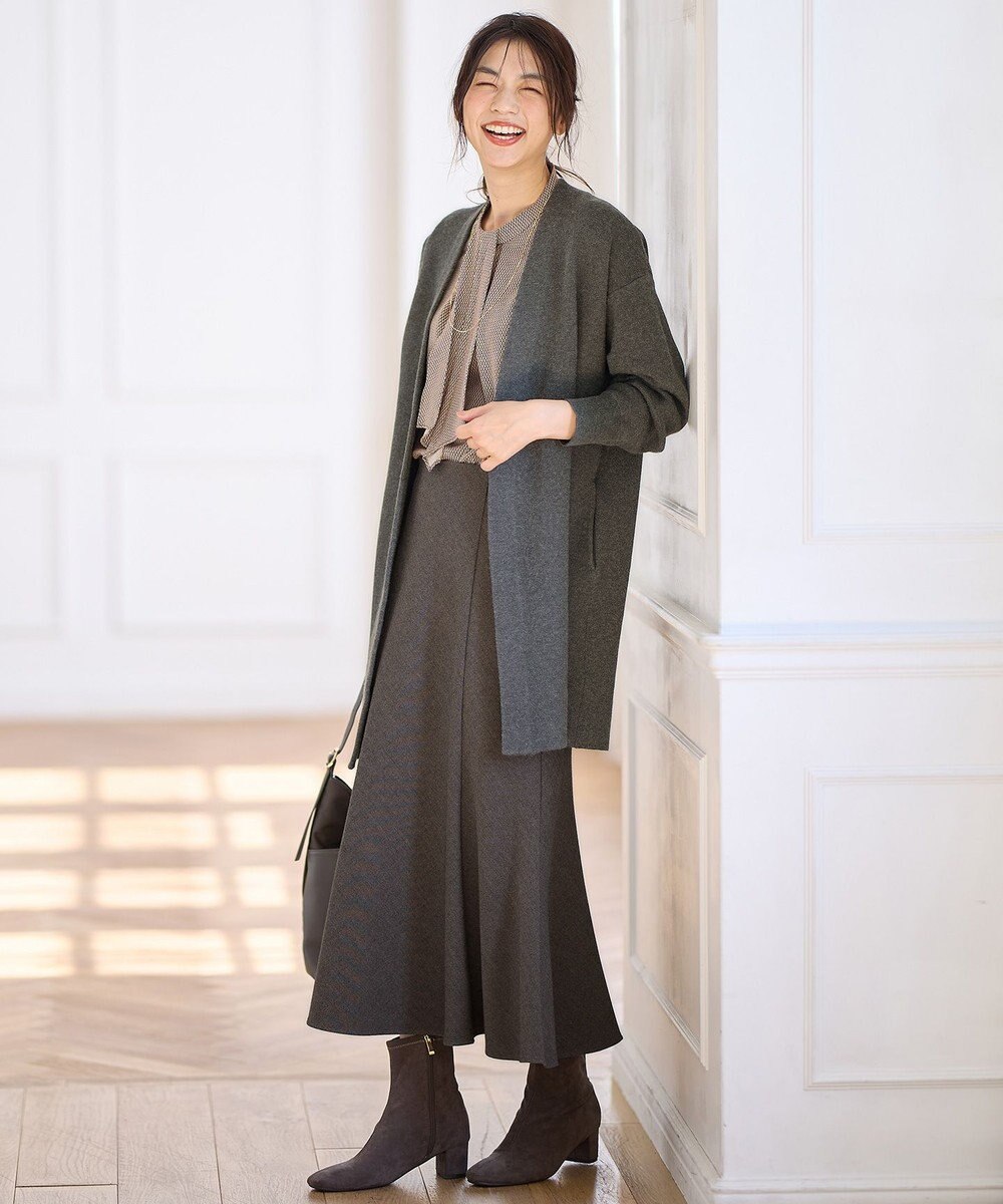 ANY 【洗濯機可】ストレッチコーディガン 