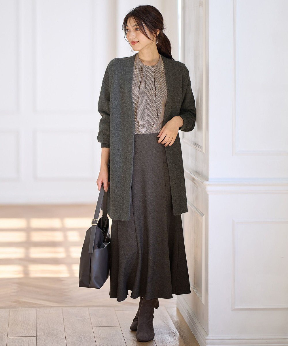 ANY 【洗濯機可】ストレッチコーディガン 