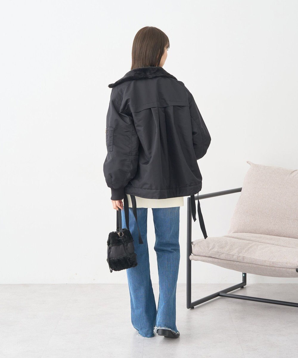 earth music&ecology リバーシブルMA-1 