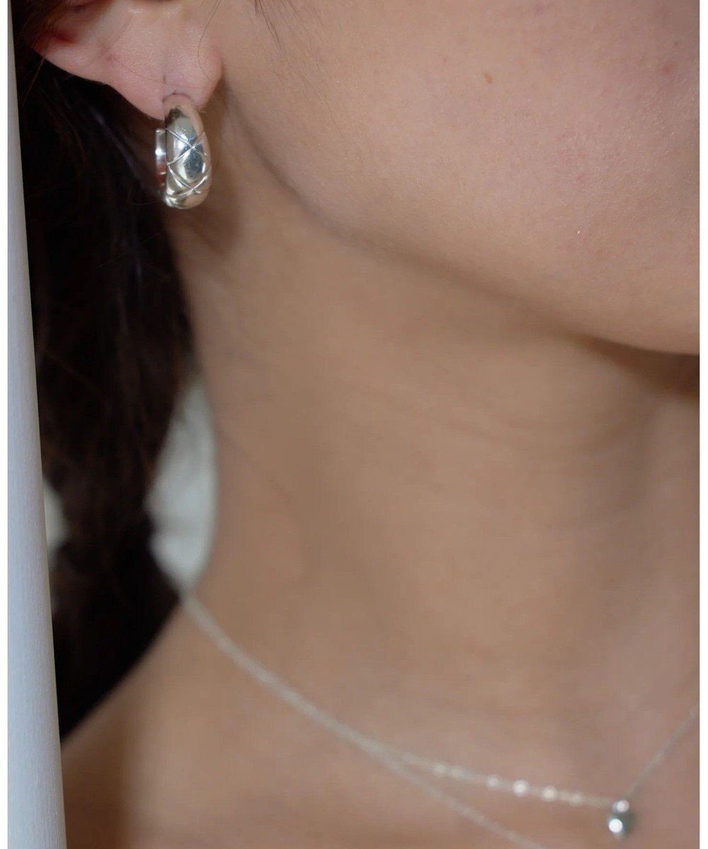 yoaa シルバー925 ミングル ピアス 