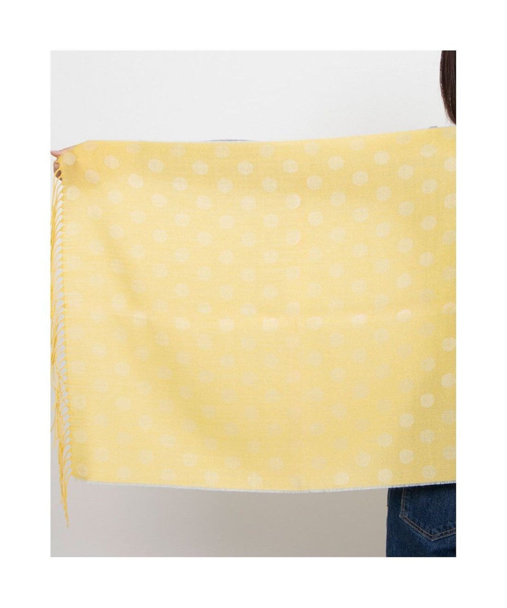 UNBILLION カシュネ cache nez / ドット柄ジャカードストール 