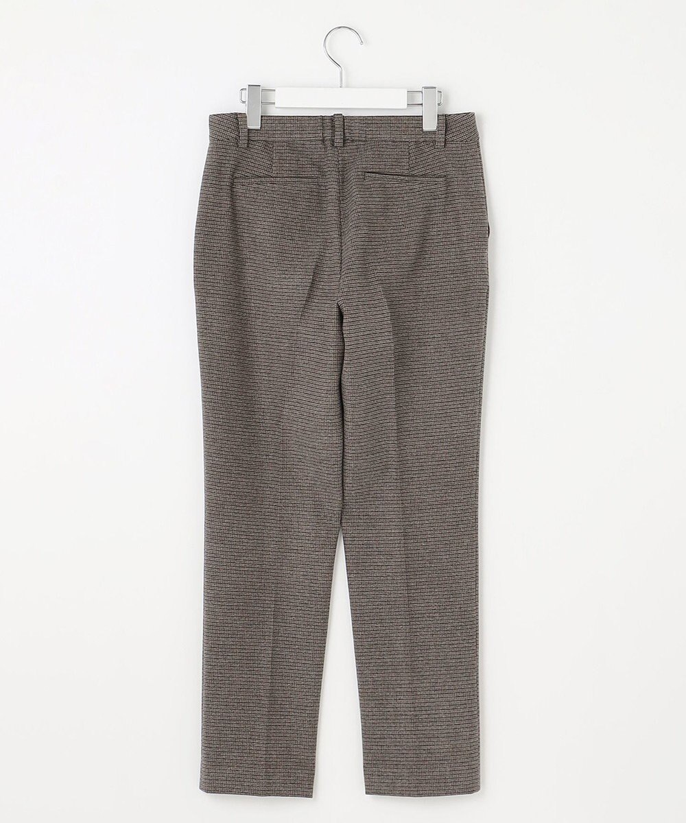 J.PRESS LADIES S 【洗える】チェルビック チェック テーパード パンツ 