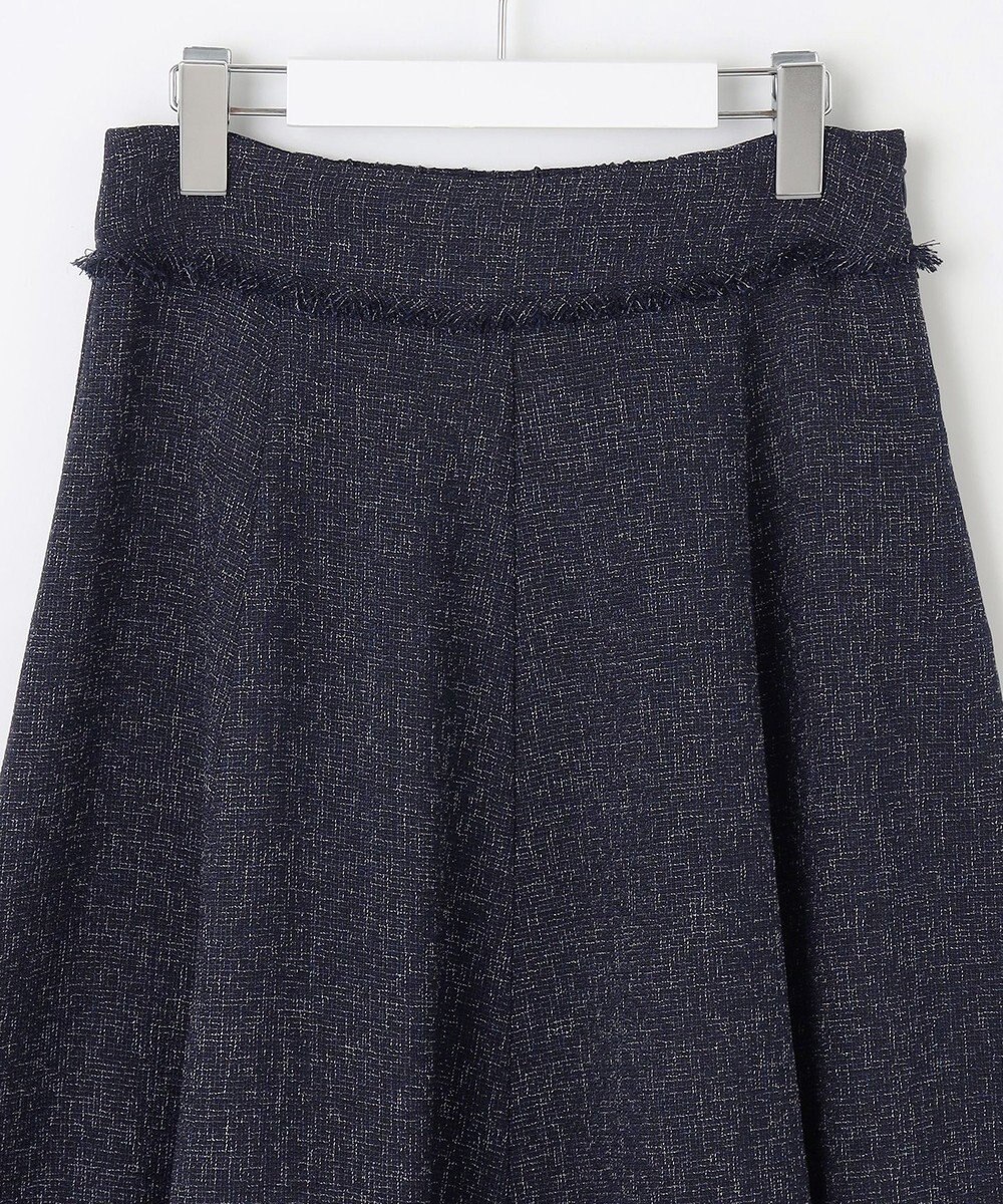 Feroux 【セットアップ対応】春ツイード フレアスカート 