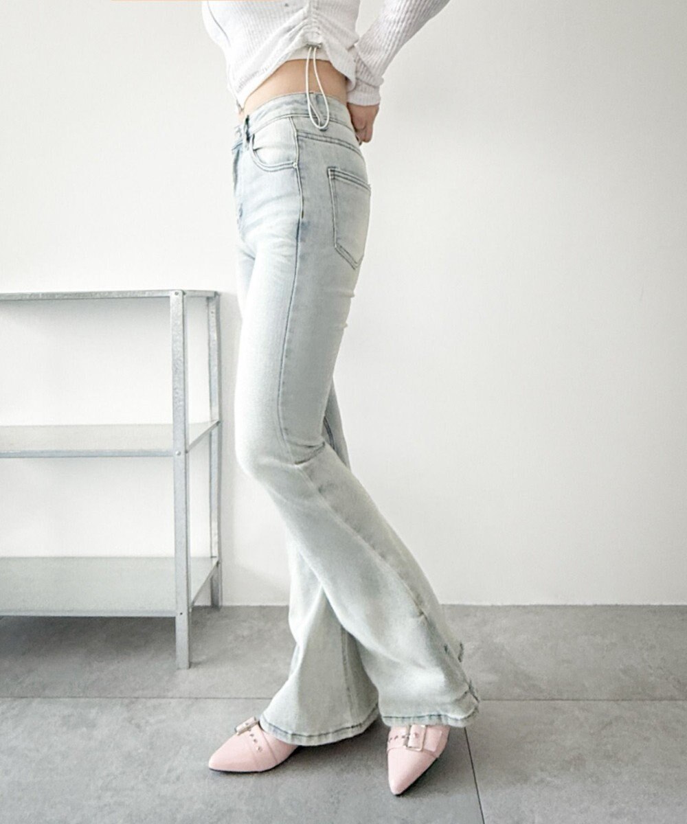 WEGO ハトメベルトポインテッドシューズ 