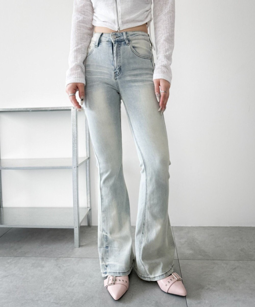 WEGO ハトメベルトポインテッドシューズ 