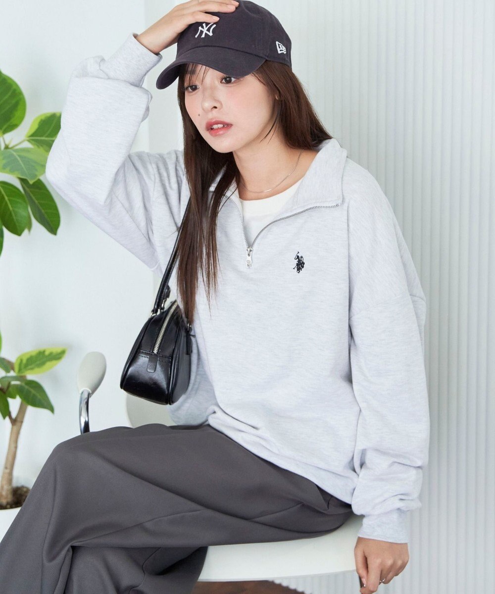 WEGO 【ユニセックス着用ITEM】別注　U.S POLO ASSN.　ハーフZIPPO 