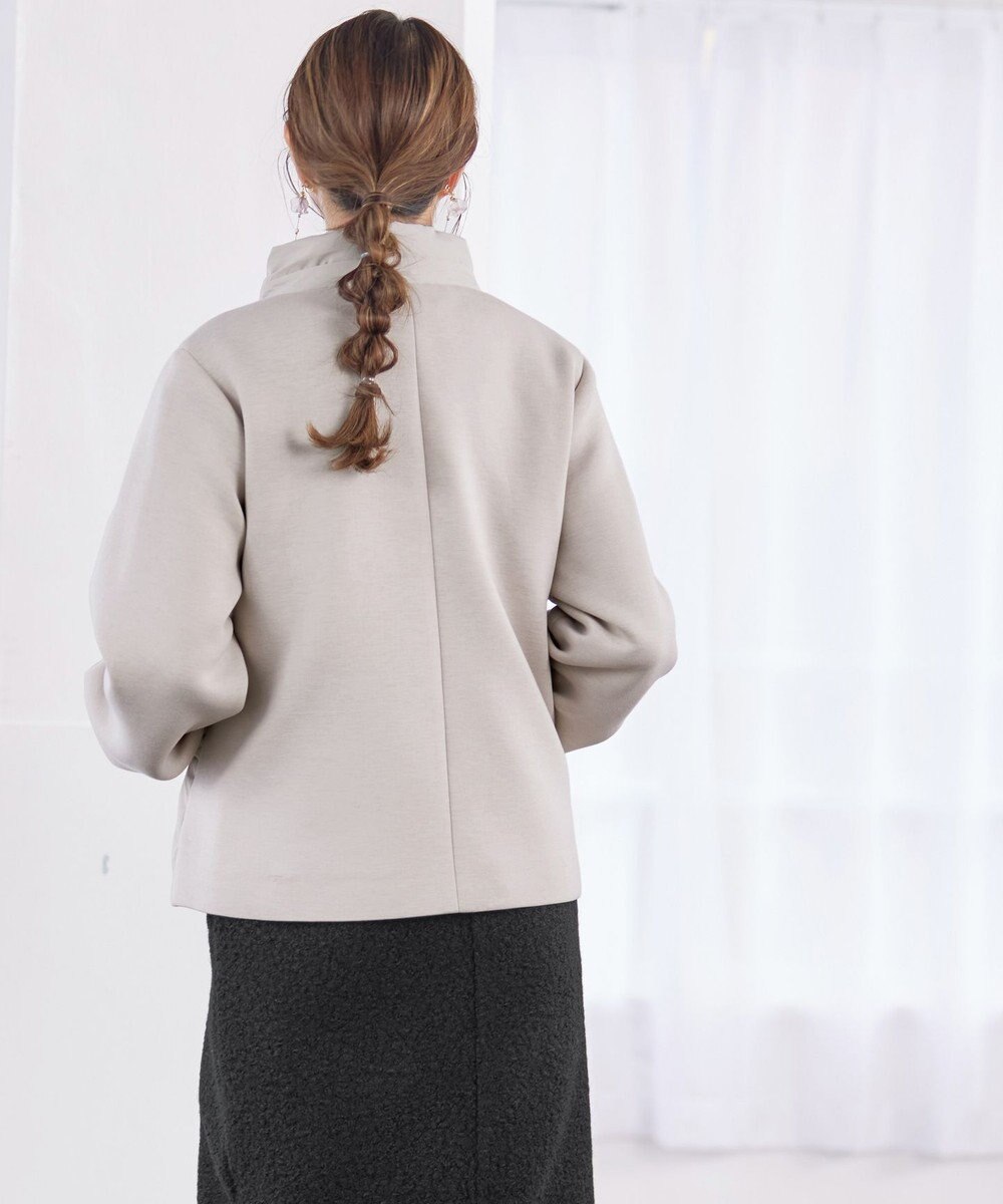 Tiaclasse ファイバーダウン×ダンボール異素材ショートコート 